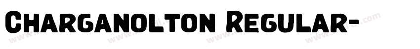 Charganolton Regular字体转换 Charganolton Regular字体转换